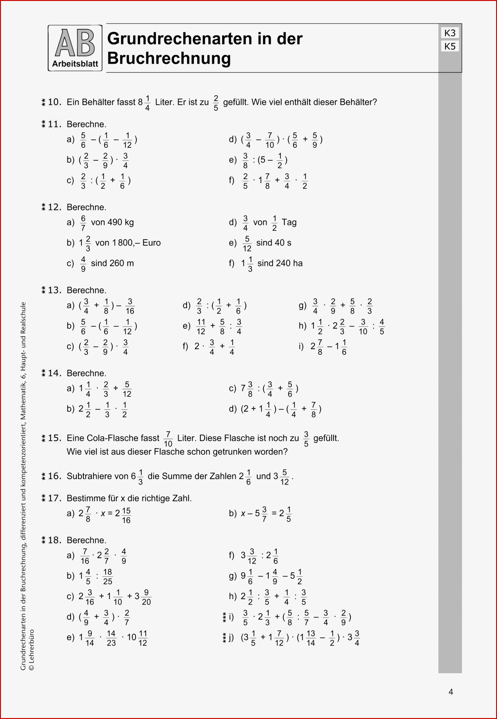 Brüche Multiplizieren Arbeitsblatt Pdf Ideen Arbeitsblätter