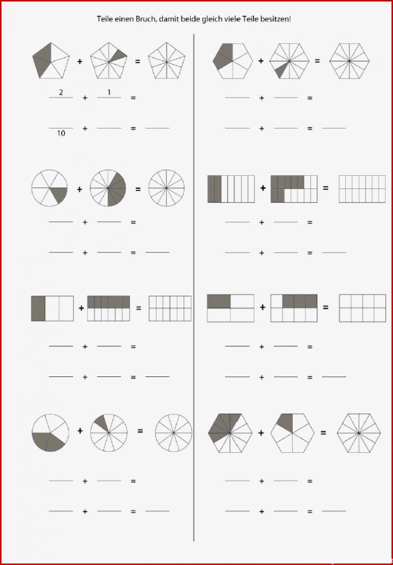 Brüche Ordnen Arbeitsblatt 44 punkten lernziel erreicht
