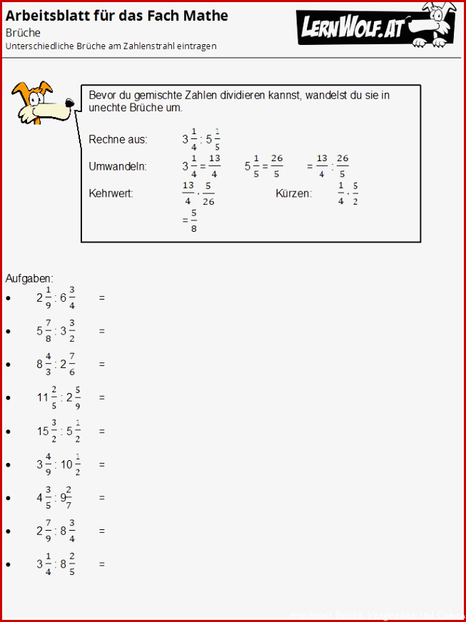Brüche Ordnen Arbeitsblatt Arbeitsblatt 3 Bruchzahlen