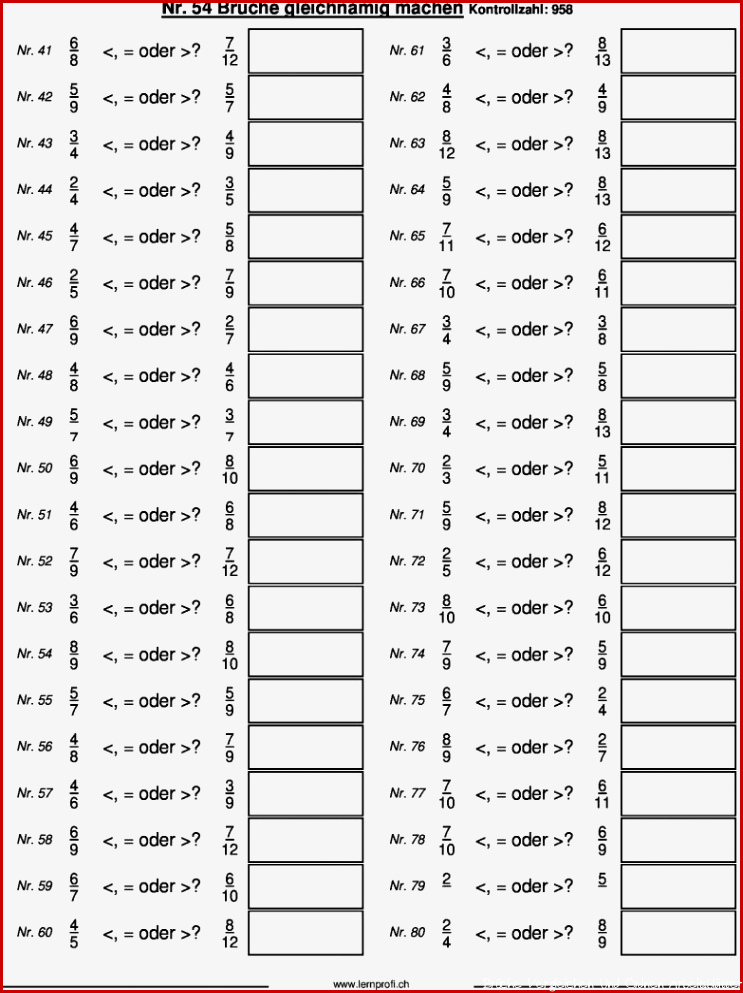 Brüche Ordnen Arbeitsblatt Arbeitsblatt Test vom Test