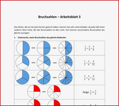 Brüche ordnen Arbeitsblatt sopäd Unterrichtsmaterial