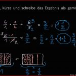 Brüche Und Ganze Zahlen Multiplizieren Gemischte Zahlen