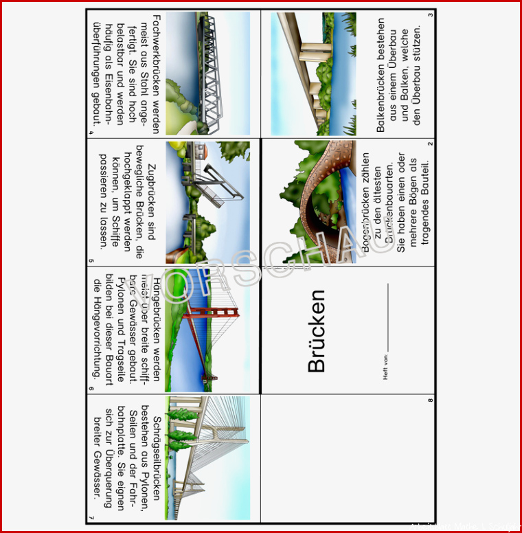 Brücken Werkstatt für Grundschule