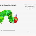 Buchgestaltung "kleine Raupe Nimmersatt" Arbeitsblatt