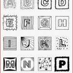 Buchstaben Zeichnen Verzieren Und Ausmalen Beispiele