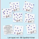 Buchstabengewimmel Konzentrationsspiel