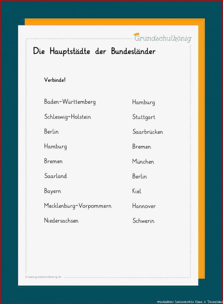 Bundesländer Karte Leer