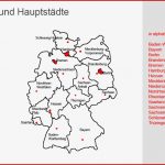 Bundesländer Und Hauptstädte In Deutschland Kennenlernen