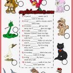 Can or Can T Esl Printable Gapfilling Exercise Worksheet