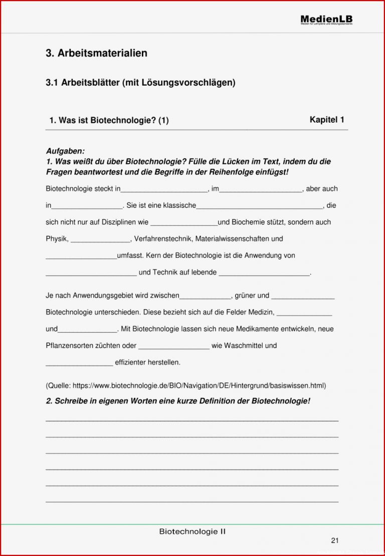 Chemie Arbeitsblätter Klasse 8 Mit Lösungen Worksheets