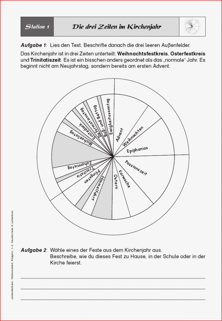 Christliche Feste Und Feiertage Kirchenjahr