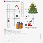 Christmas Crossword Englisch Kreuzworträtsel über