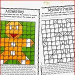 Christmas Math Mystery Puzzles Number Grids