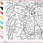 Colour by Number Addition Worksheets