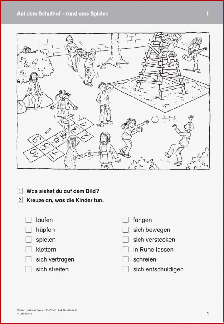 Daf Daz · Arbeitsblätter · Grundschule · Lehrerbüro