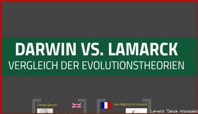 Darwin vs Lamarck Evolutionstheorien im Vergleich by