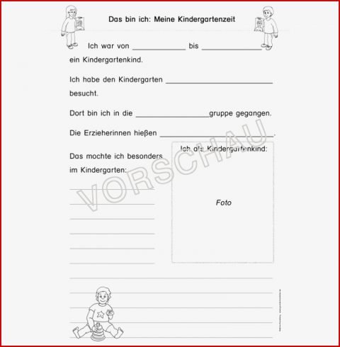Das Bin Ich Werkstatt Für Grundschule