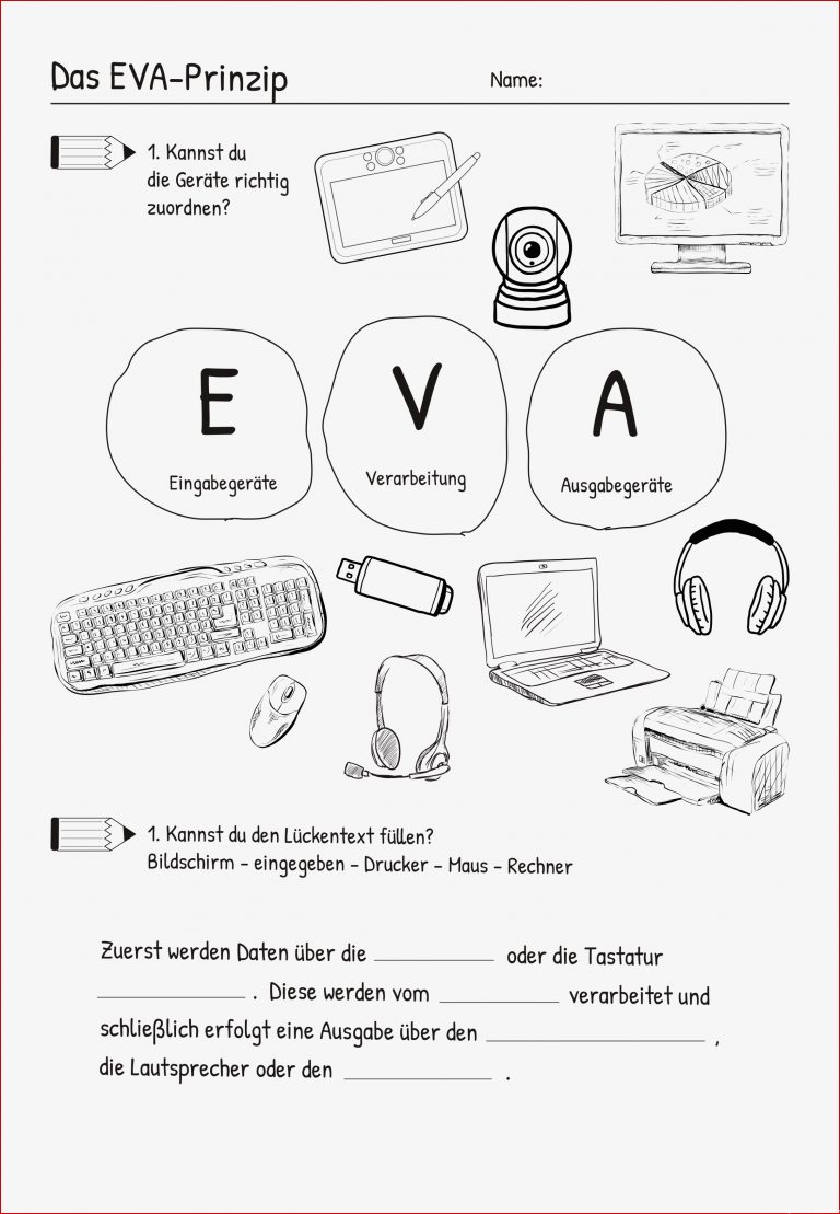 Das Eva Prinzip – Unterrichtsmaterial Im Fach Informatik