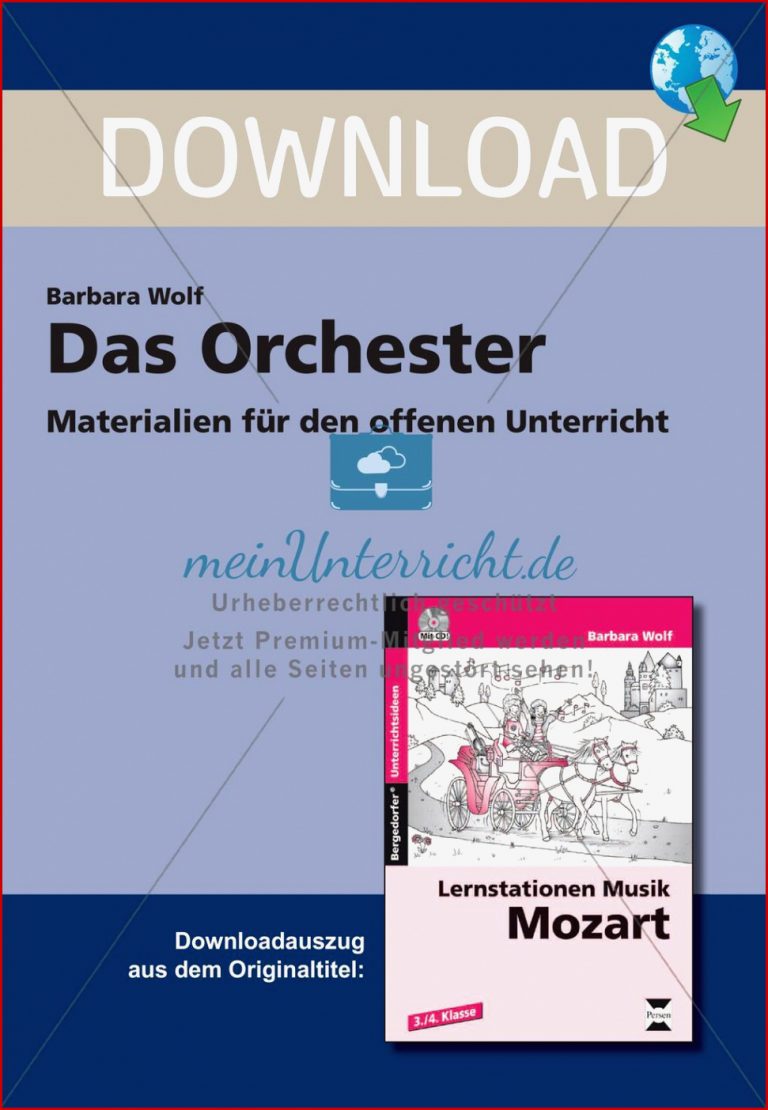 Das orchester Meinunterricht