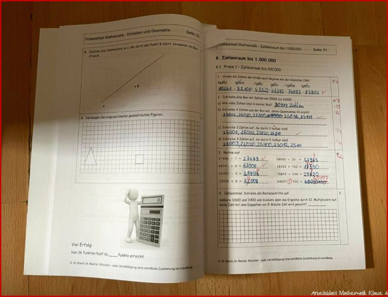 Das ultimative Probenbuch Deutsch Mathematik Diktat 3 4