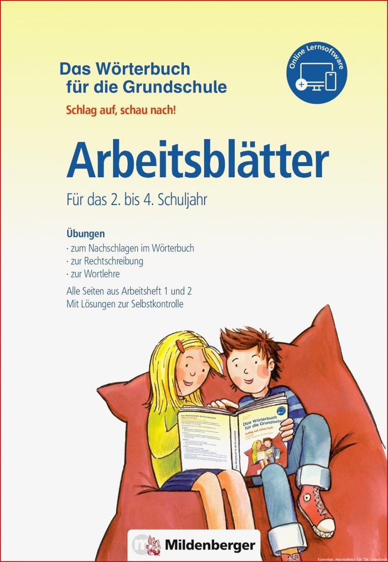 Das Wörterbuch Für Grundschule Arbeitsblätter · Für