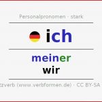 Deklination „ich“ Alle Fälle Des Pronomens Plural Genus