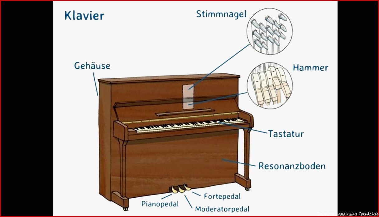 3 Ausgezeichnet Das Klavier Arbeitsblatt Grundschule Sie Kennen Müssen ...