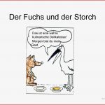 Der Fuchs Und Der Storch Arbeitsblatt Free Esl