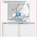 Der Kontinent Europa Kreuzworträtsel Erdkundetest