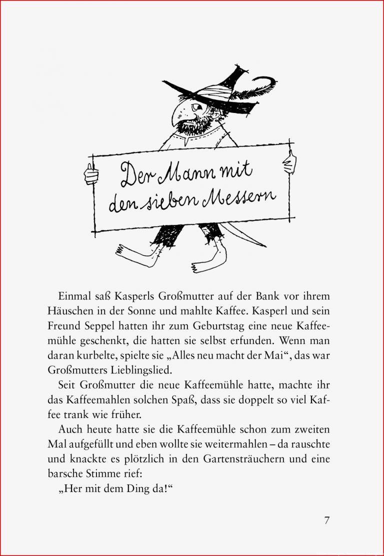 "der Räuber Hotzenplotz" Kinderbuch Vom Thienemann Verlag