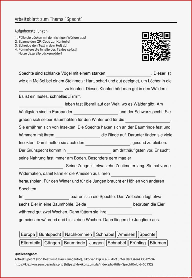 Der Sprachabschneider Arbeitsblätter Worksheets