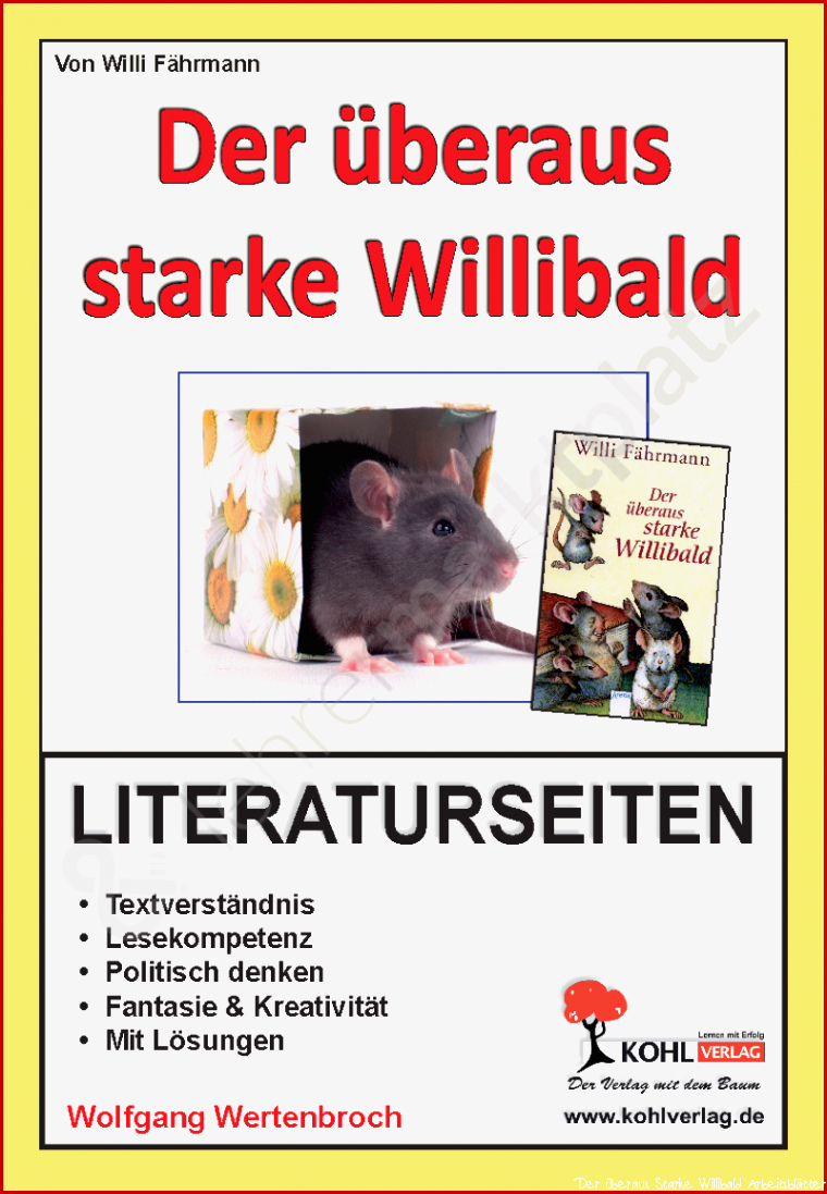 Der überaus Starke Willibald Arbeitsblätter Worksheets