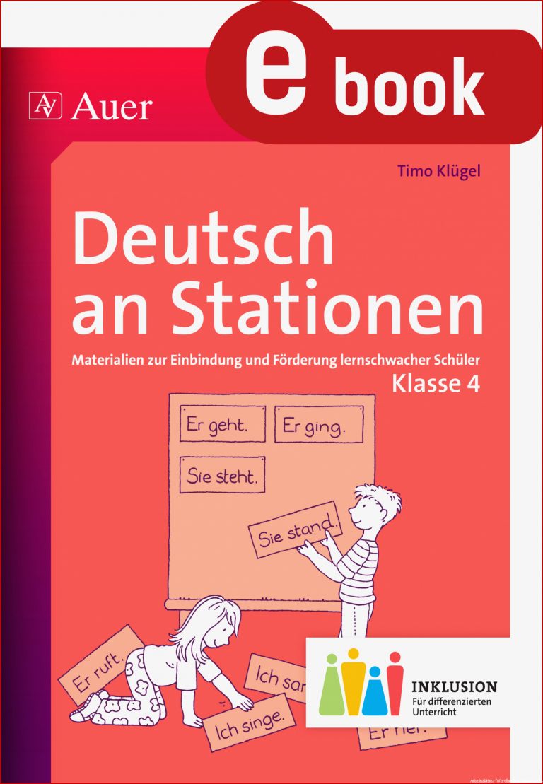 Deutsch an Stationen 4 Inklusion von Timo Klügel