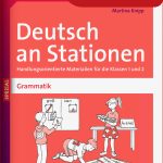 Deutsch An Stationen Spezial Grammatik 1 2 Von Martina Knipp