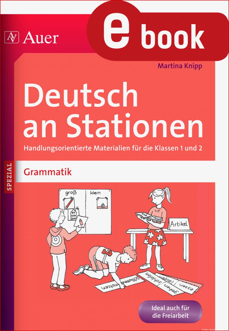 Deutsch An Stationen Spezial Grammatik 1 2 Von Martina Knipp