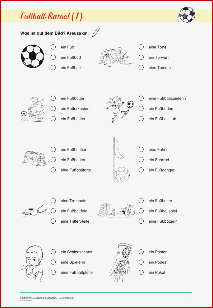 Deutsch · Arbeitsblätter · Grundschule · Lehrerbüro