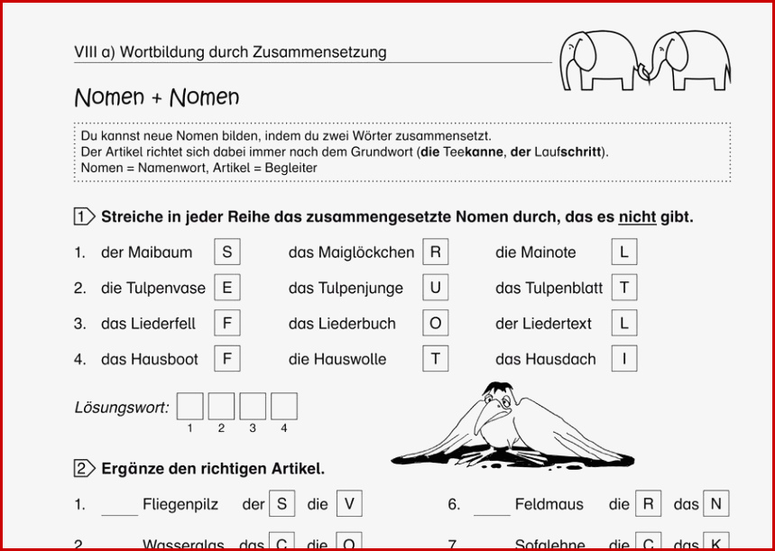 Deutsch Klasse 6 Arbeitsblätter Worksheets