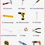 Deutsch Lernen Wortschatz "werkzeuge" Wortschatz Deutsch