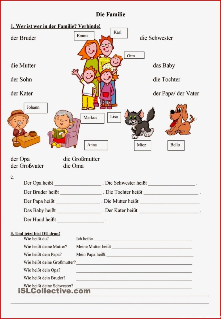 Deutsch mit Anna 2 Klasse Arbeitsblätter zum Thema