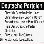 Deutsche Parteien