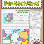 Deutschland Nachbarländer Kartenarbeit