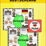 Deutschland themenplakat Und Arbeitsblatt