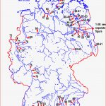 Deutschlandkarte Flüsse Gebirge Städte