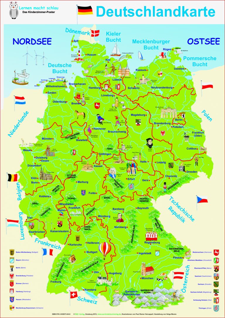 Deutschlandkarte Lernen