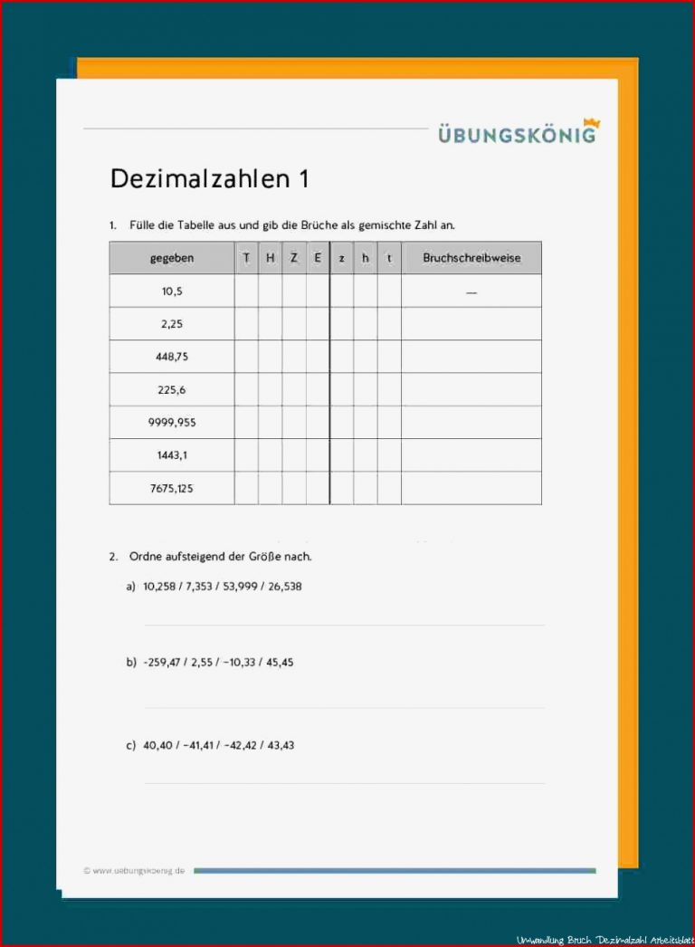 Dezimalzahlen Herunterladen Dezimalzahlen