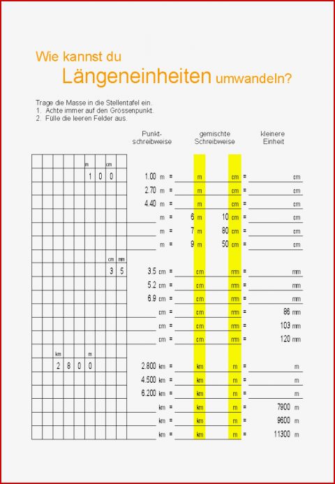 Dezimalzahlen Lesen Und Schreiben Arbeitsblätter