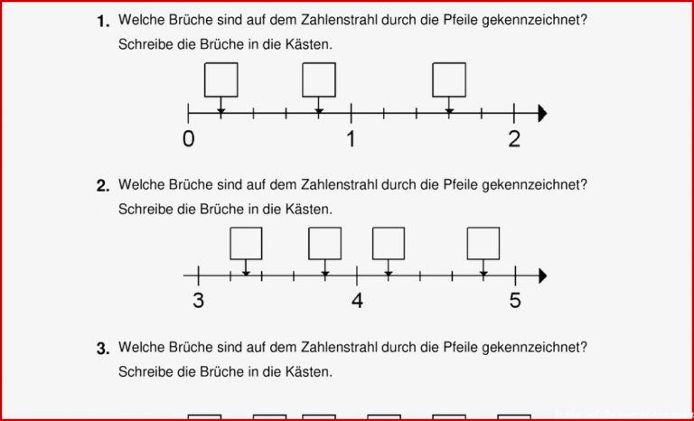 Dezimalzahlen Zahlenstrahl Arbeitsblatt Mit Lösungen