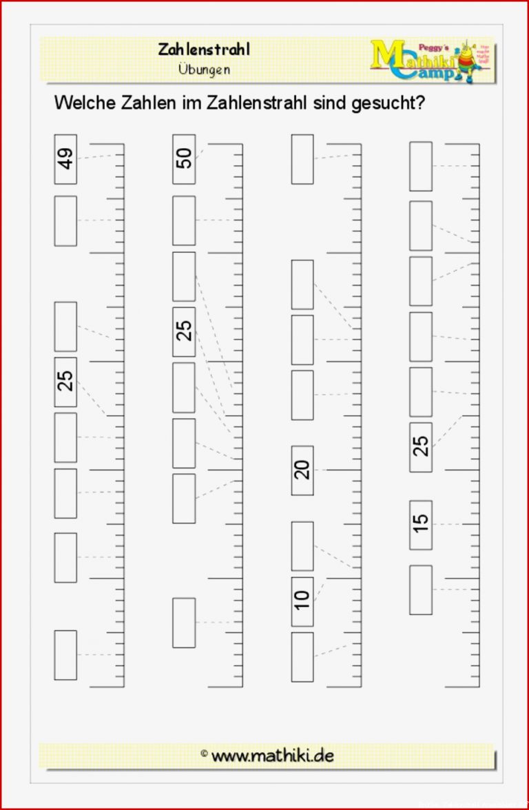 Dezimalzahlen Zahlenstrahl Arbeitsblatt Pdf Tim Kane Schule