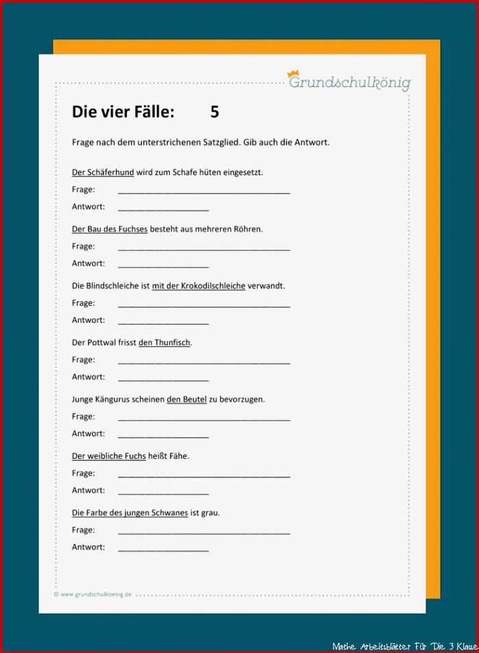 Die 4 Fälle