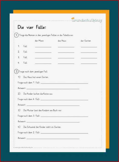 Die 4 Fälle